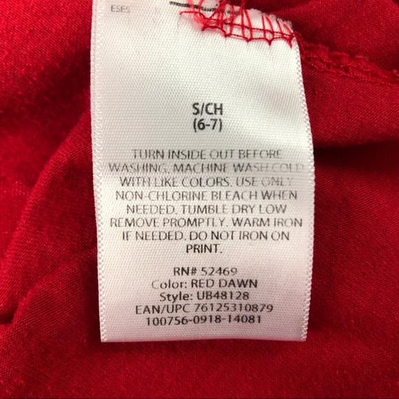 Holiday Time Santa Suit Short Sleeved Tee Size S - Picture 4 of 6